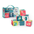 Miniland Feel to Learn - Soft Rattle Cubes Set