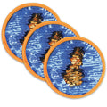 Sensory Playtivity Scaly Stuff Sensory Discs - Color-Changing 3-Pack