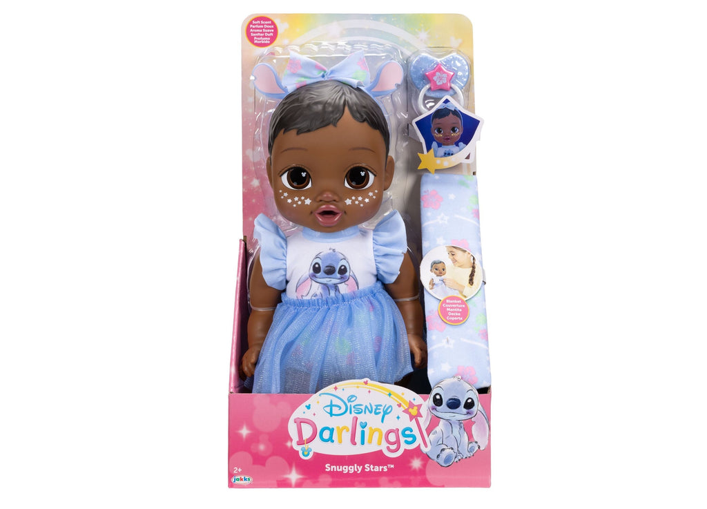 Disney Darlings Snuggly Stars Stitch 11-Inch Soft-Bodied Baby Doll