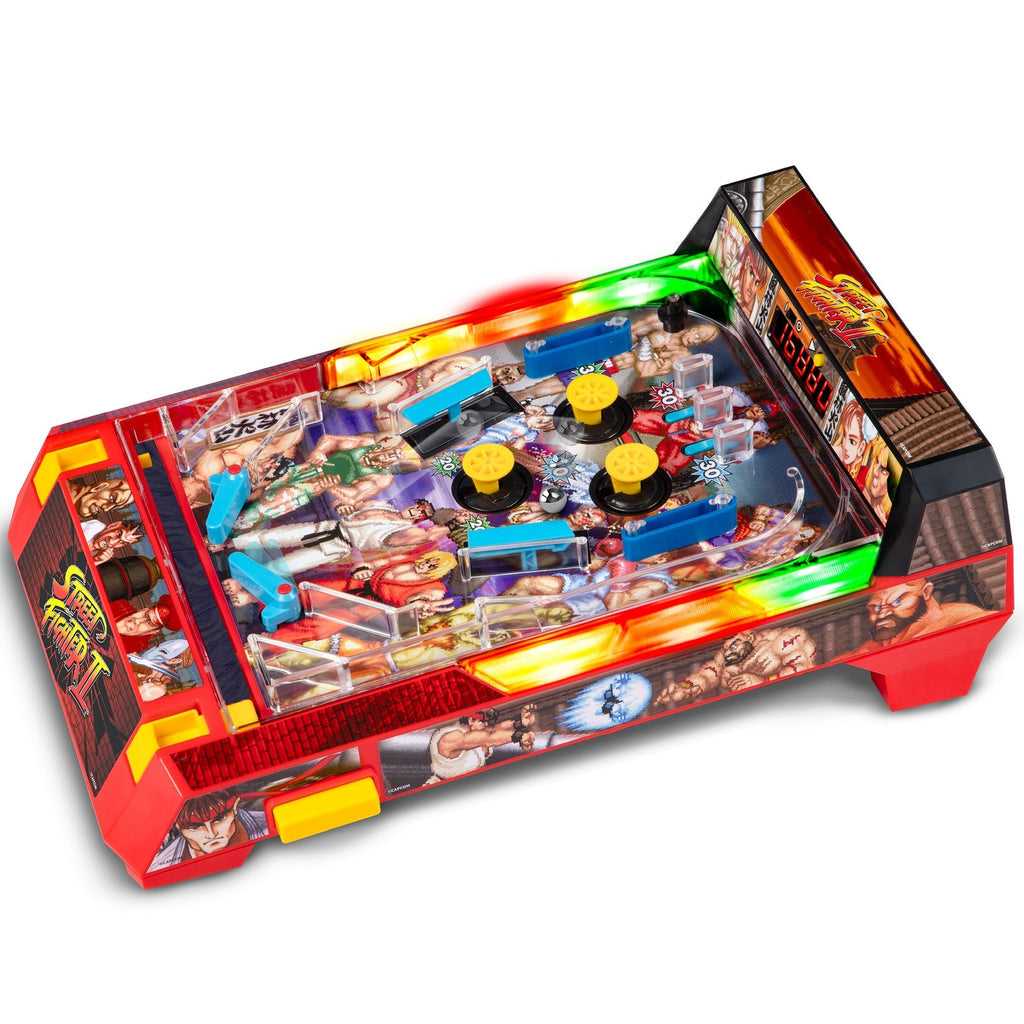 Street Fighter II Tabletop Pinball Arcade Game
