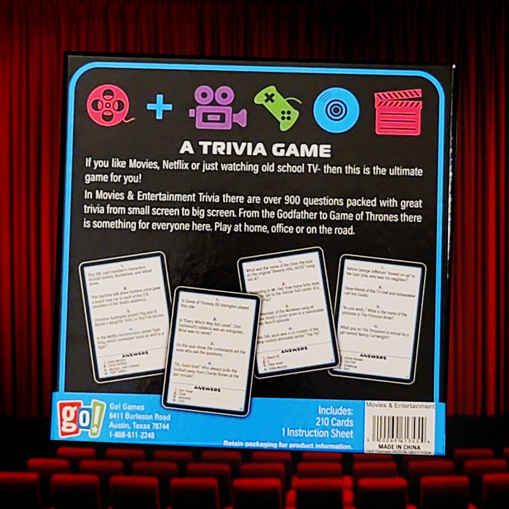 Ultimate Cinema & TV Showdown Trivia Game