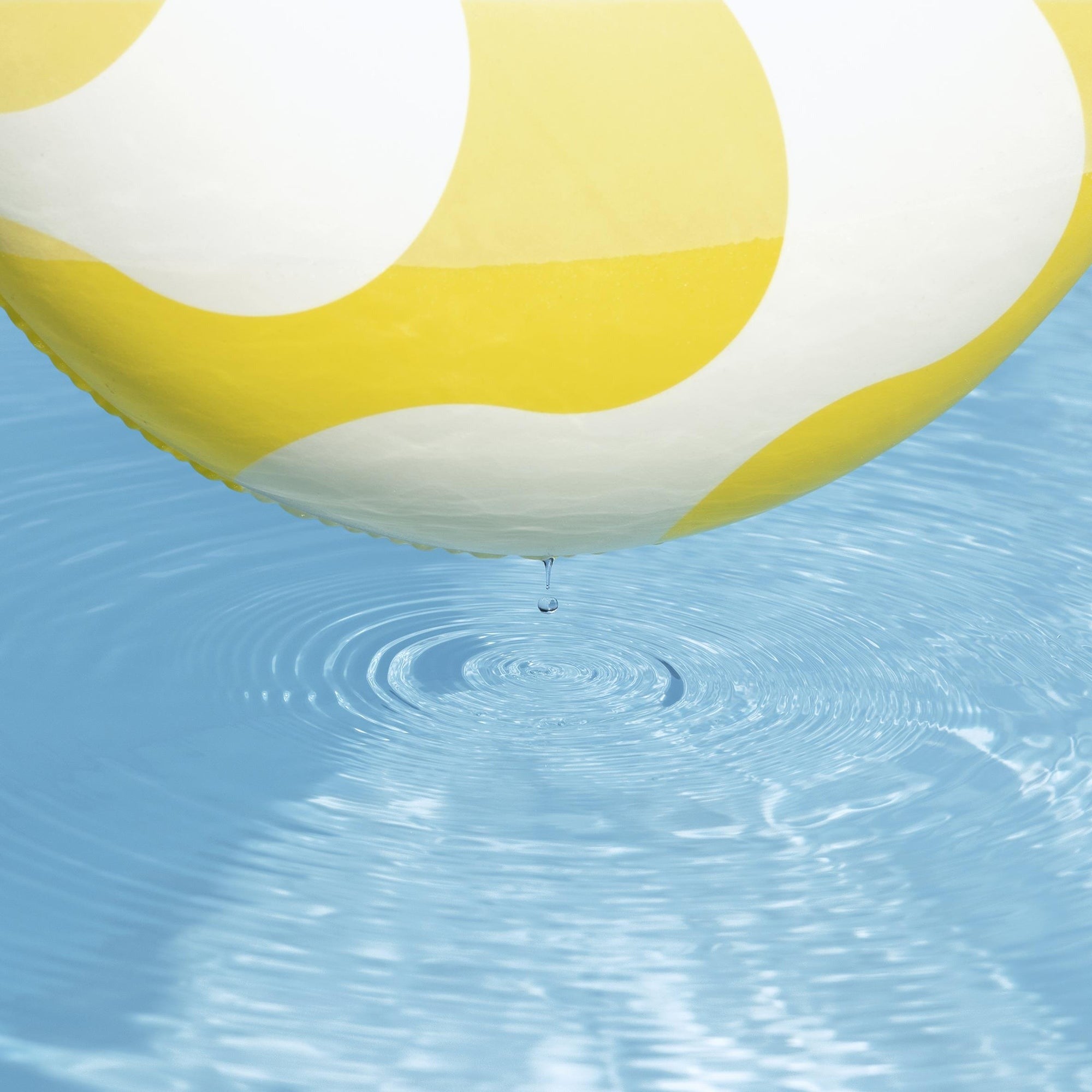 Swim Safe Comfort Plush Baby Float – 31" Yellow Inflatable with Diaper-Style Seat