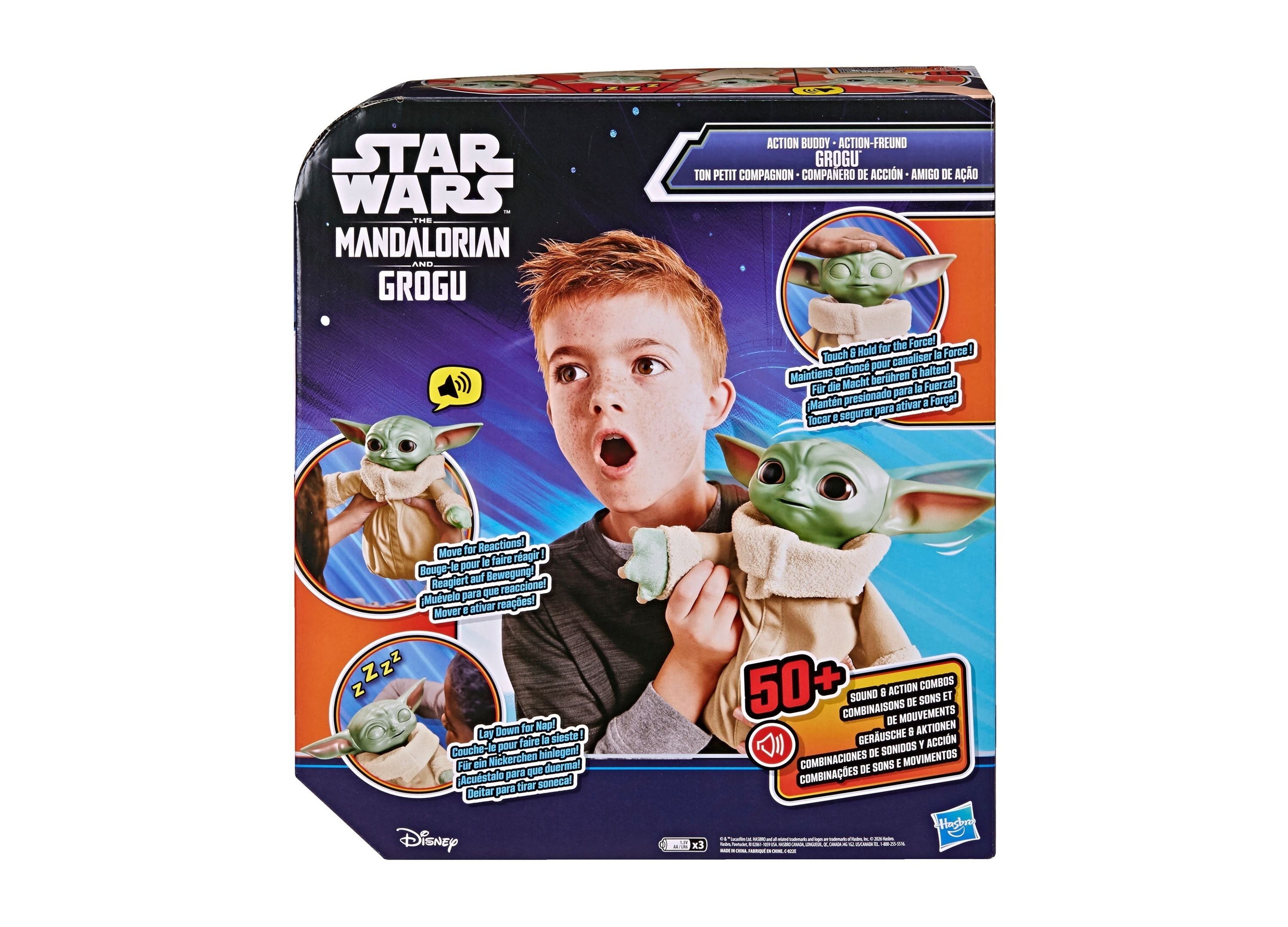 Star Wars The Child Grogu 10-Inch Interactive Plush With Sound And Movement