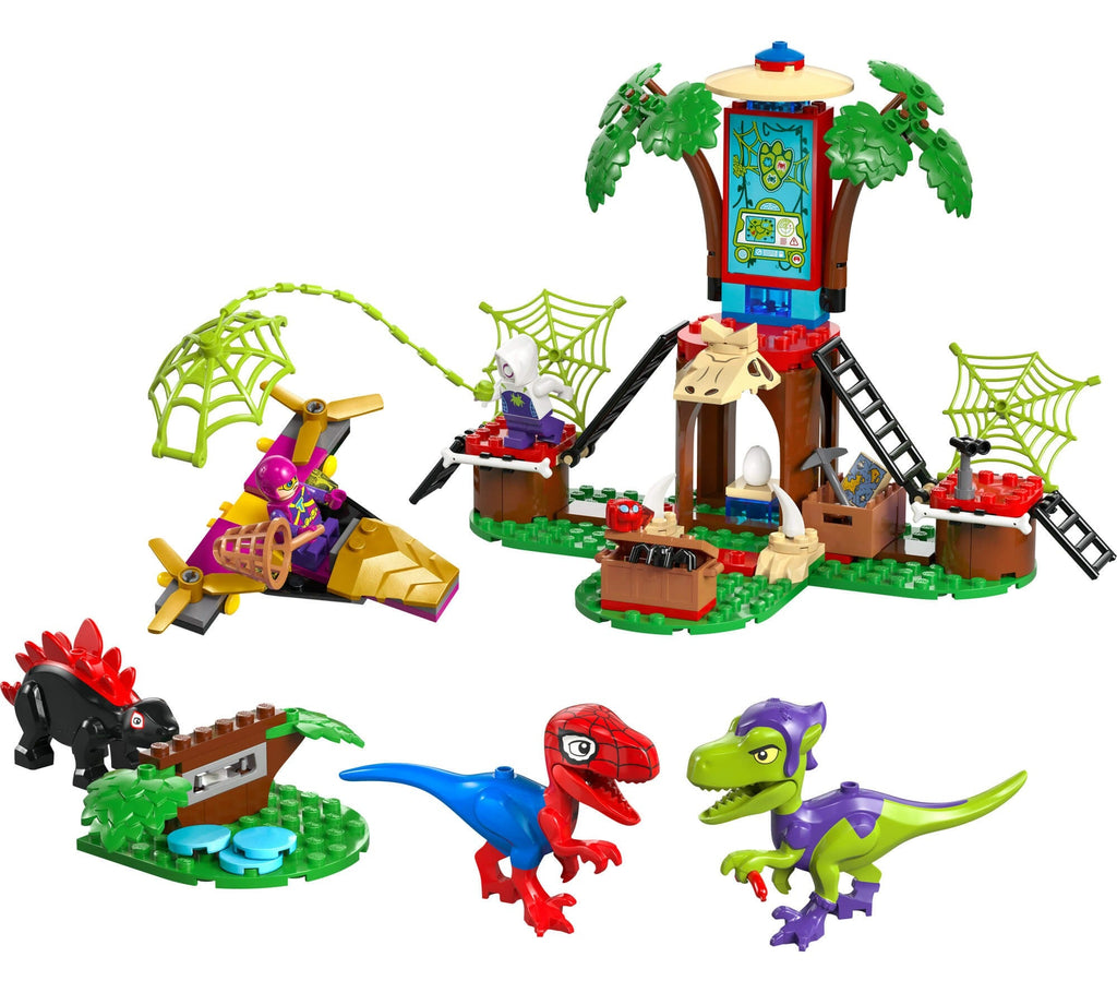 LEGO Marvel Spidey And His Amazing Friends 143-Piece Tree House Battle Set