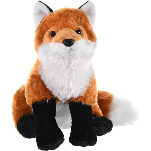 Red Fox 12 Inch Plush - Lifelike, Cuddly Toy