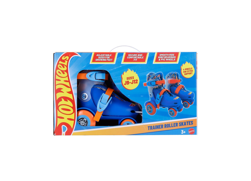 Hot Wheels Kids Trainer Skates With Light-Up Wheels - Sizes 9-12