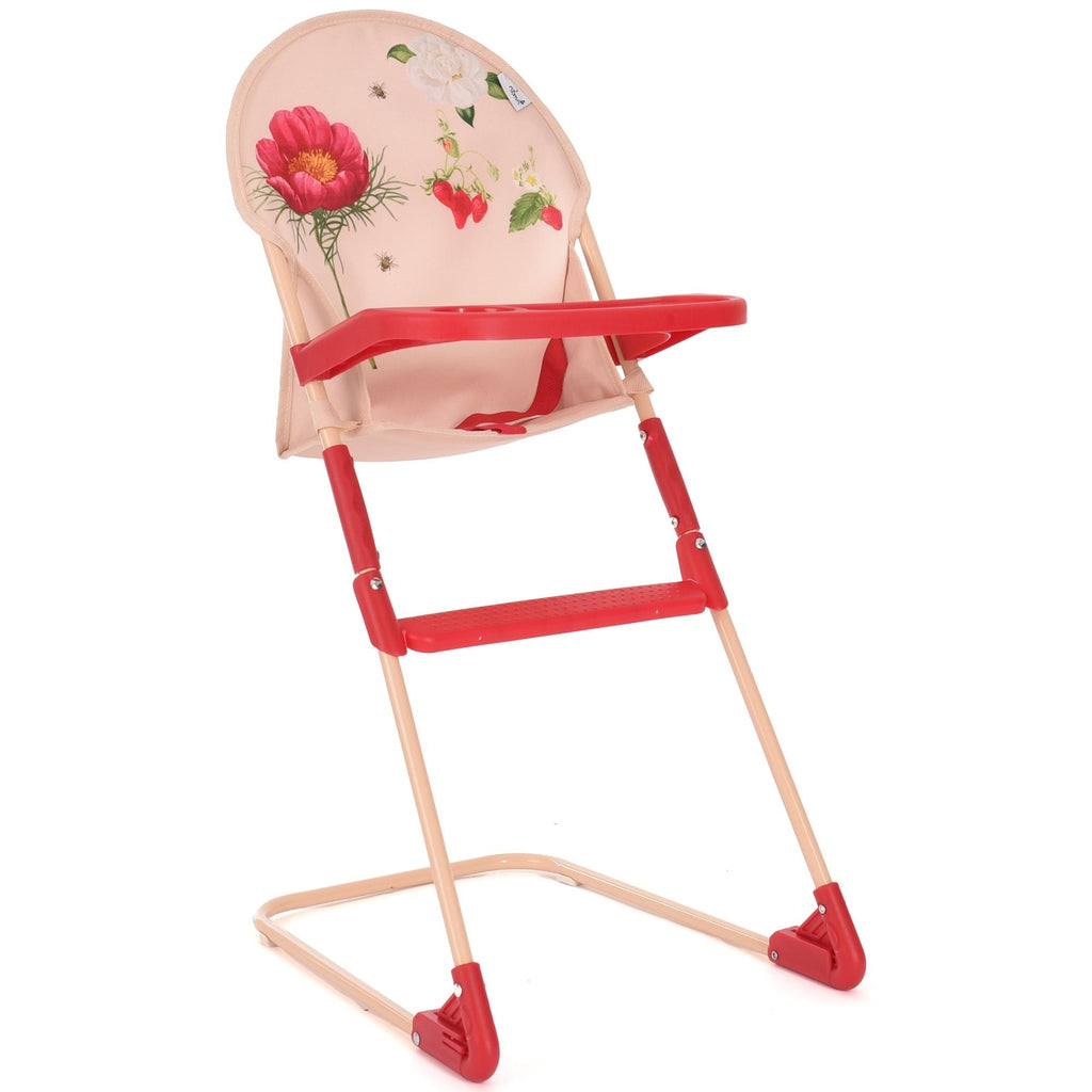 Roma RHS Flora Doll High Chair With Feeding Tray