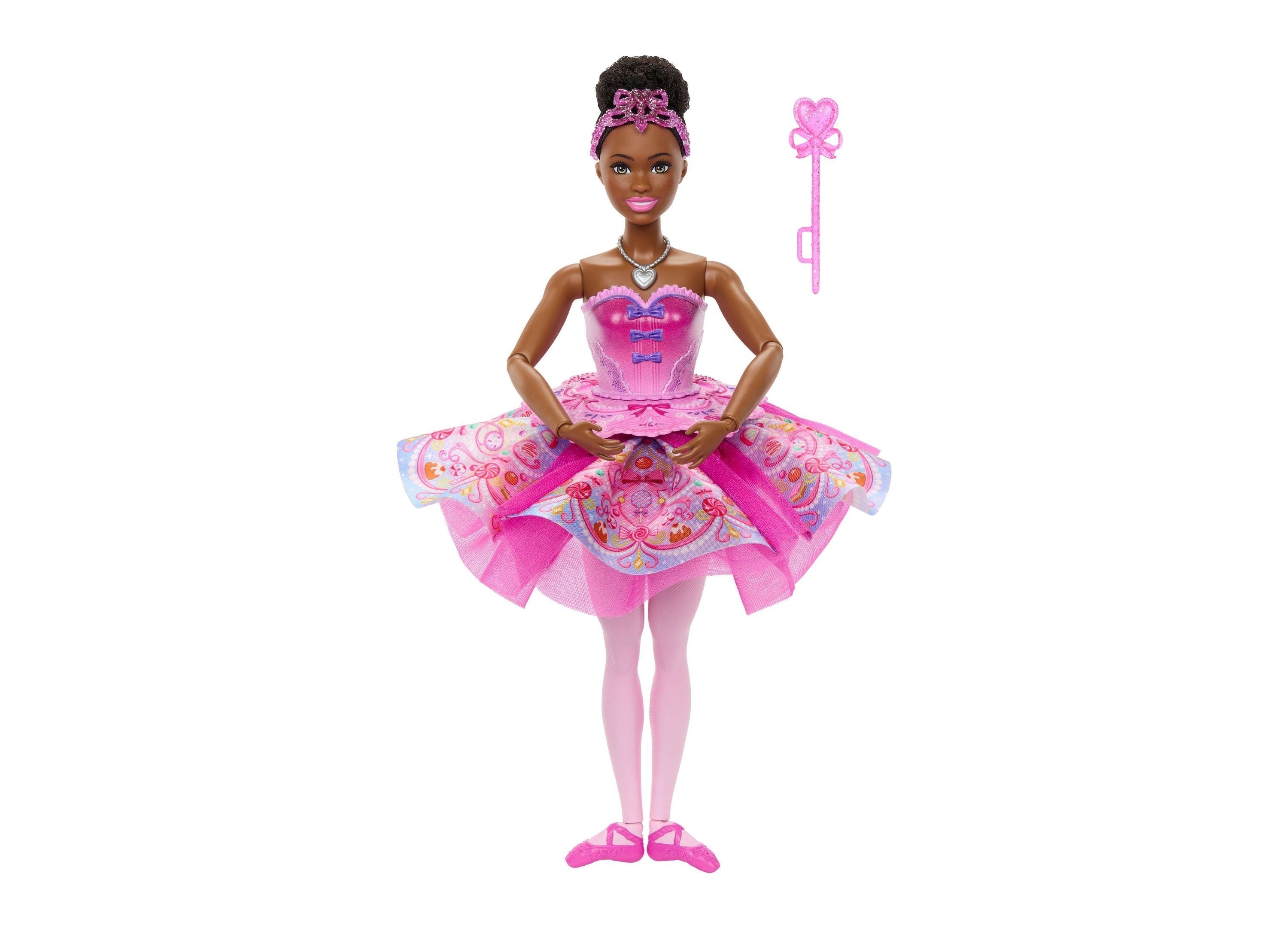 Barbie In The Nutcracker Sugar Plum 12.8-Inch Tutu Fashion Doll With Wand And Necklace
