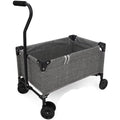 509 Crew Little Wagon Folding Pull-Along Doll Cart - Melange Grey