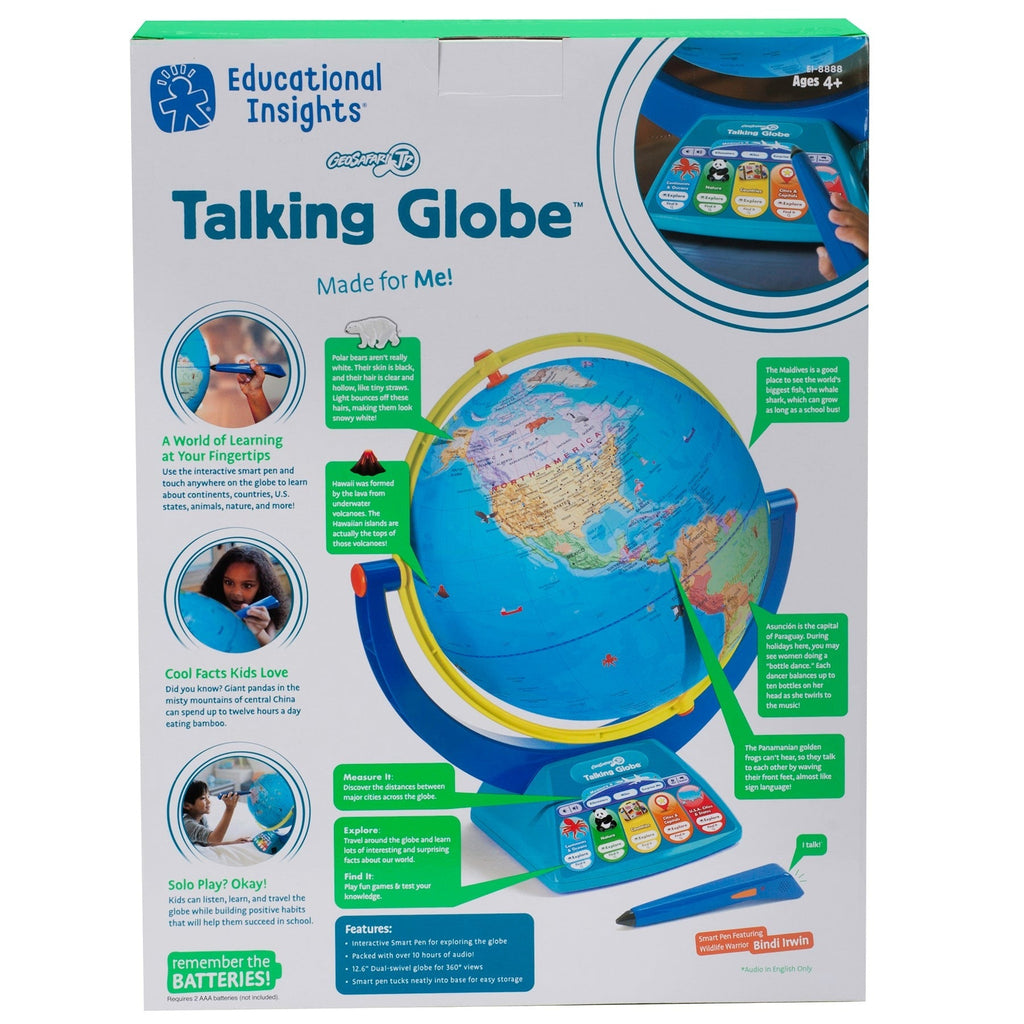 Educational Insights GeoSafari® Jr. Talking Globe