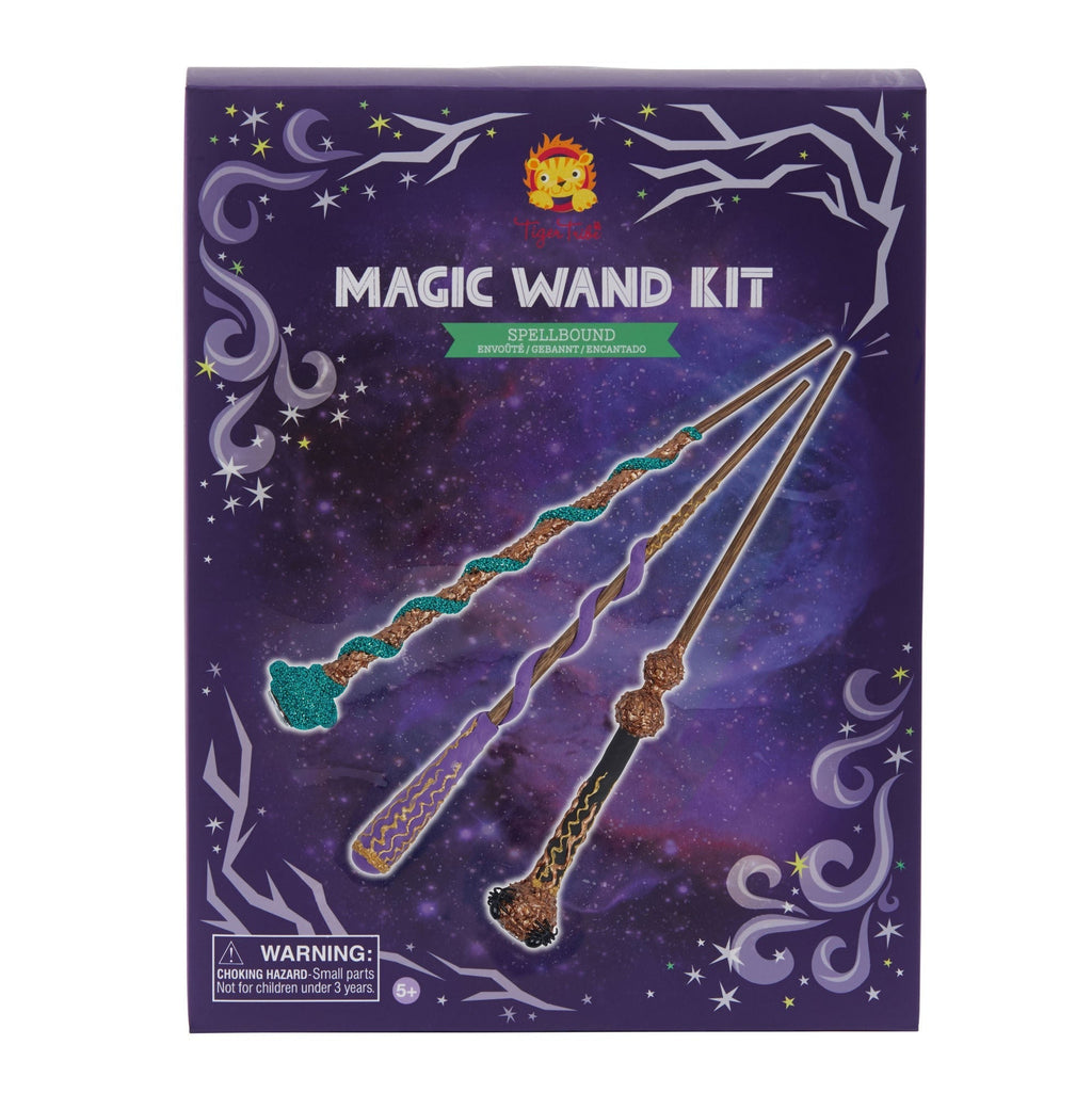 Tiger Tribe Spellbound Magic Wand Kit - Craft Set for Kids Ages 5-9