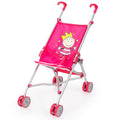 Bayer Design Princess Doll Buggy - Hot Pink, For Dolls Up To 18", Ideal for Kids Aged 3+