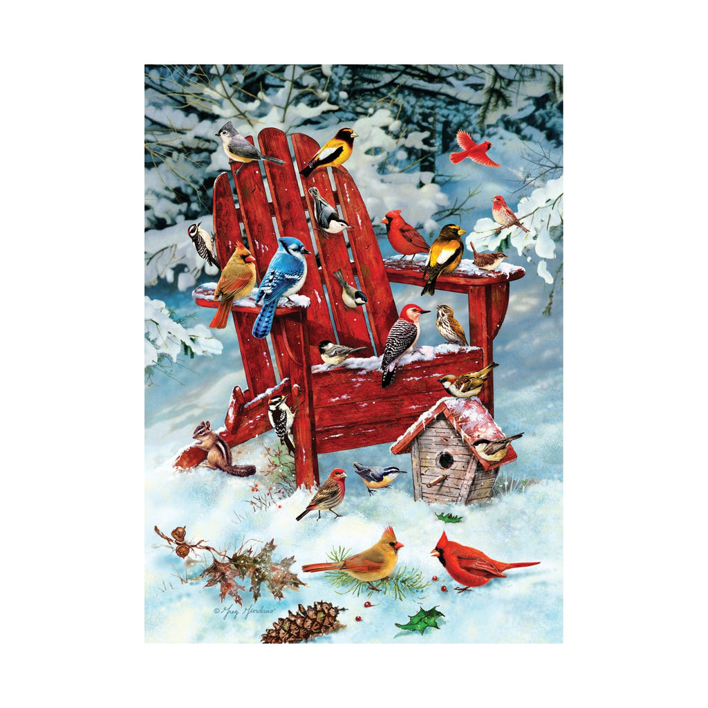 Cobble Hill Adirondack Birds Jigsaw Puzzle - 1000 pc