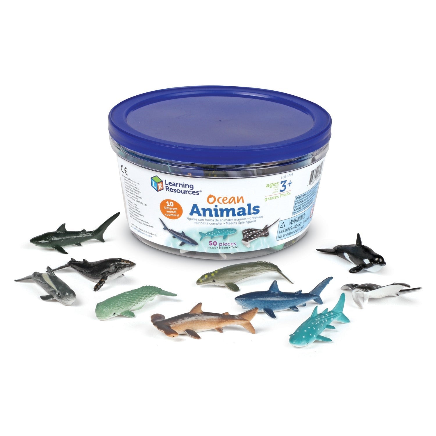 Learning Resources Ocean Wonders Exploration Set - 50 Count