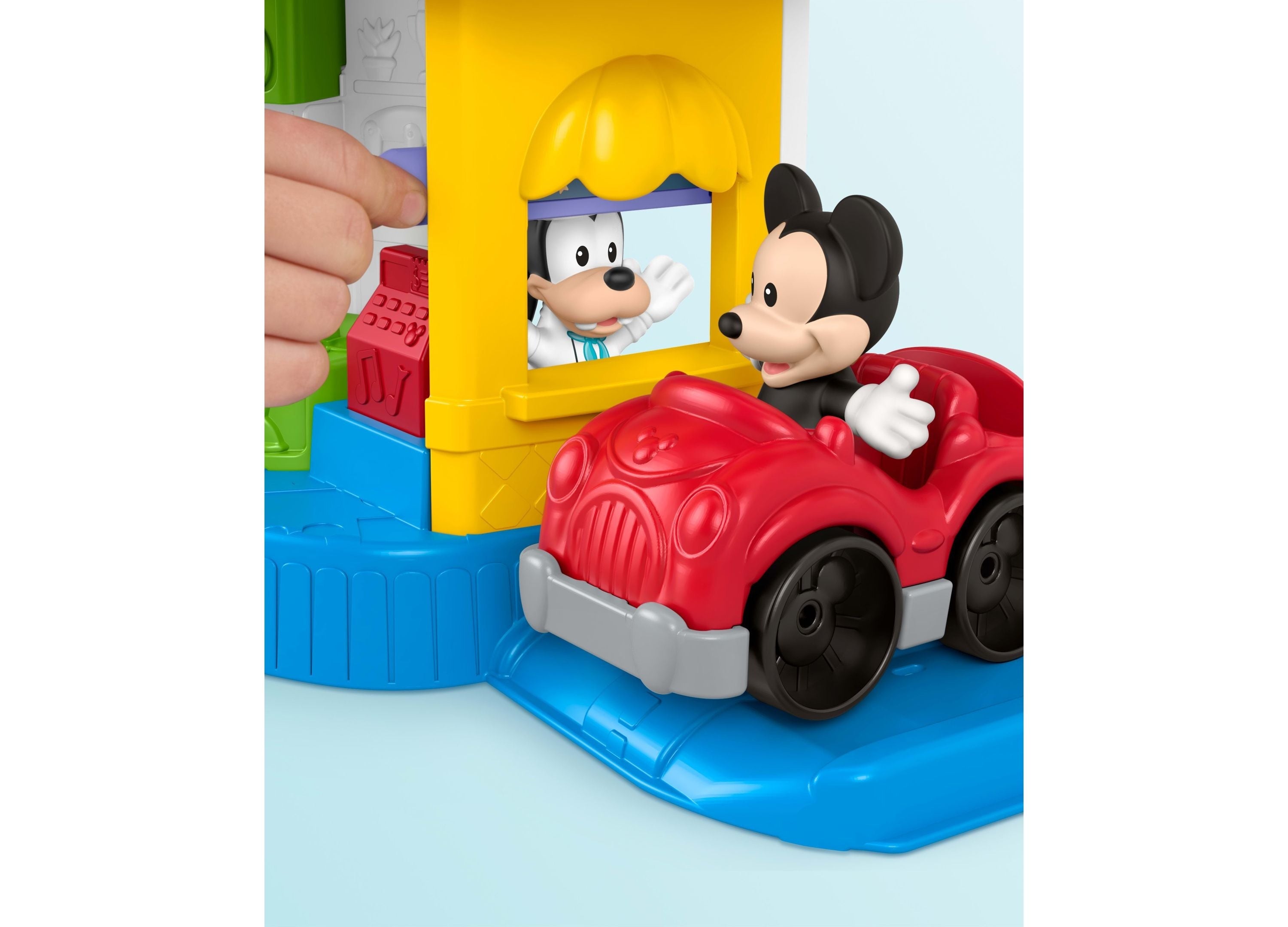 Fisher-Price Mickey And Goofy Silly Sounds 7-Piece Diner Playset