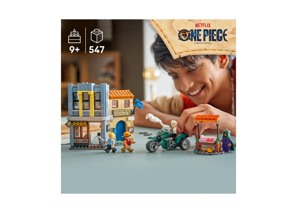 LEGO ONE PIECE Showdown With Captain Smoker 547-Piece Building Set