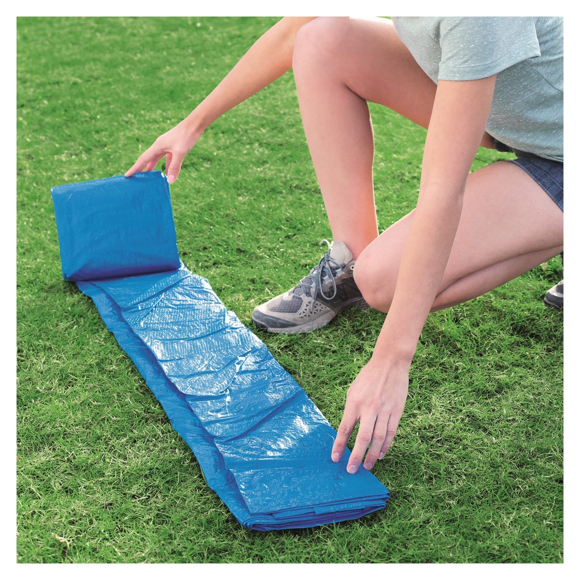 Bestway Flowclear Protective Ground Cloth for 13' x 13' Swimming Pools