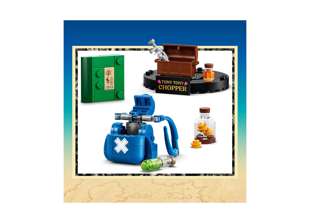 LEGO ONE PIECE Posable Tony Tony Chopper 577-Piece Building Set