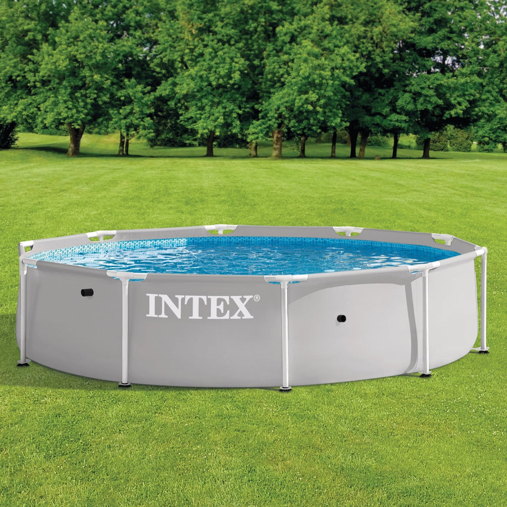 Intex Prism Frame Pool Set With Filter Pump - 10ft x 30in