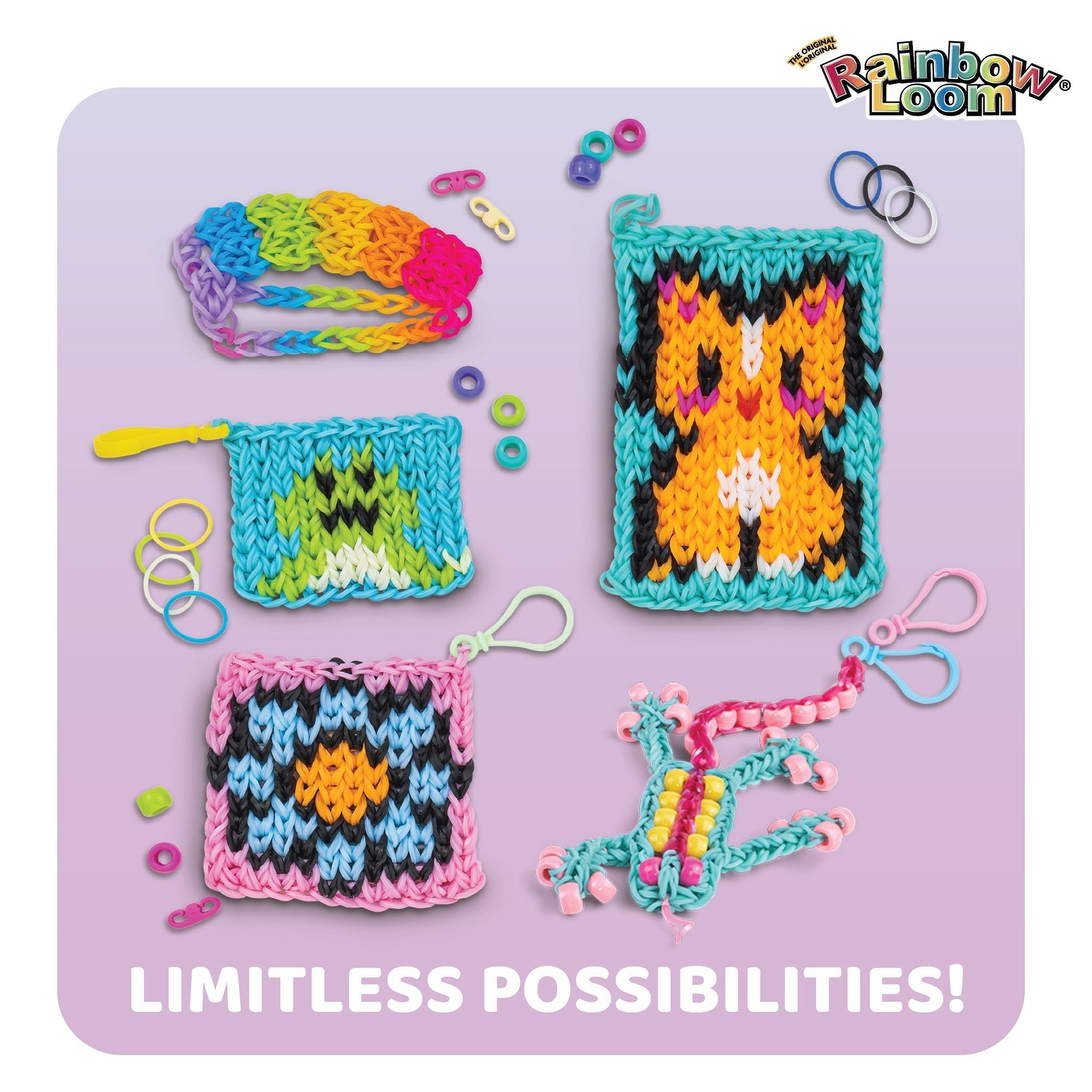 Rainbow Loom Flex Mega Combo Bracelet Making Kit with 7,000 Rubber Bands
