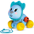 Kids Hits Push & Pull Llama Tactile Motion Toy With Rotating Head And Ratchet