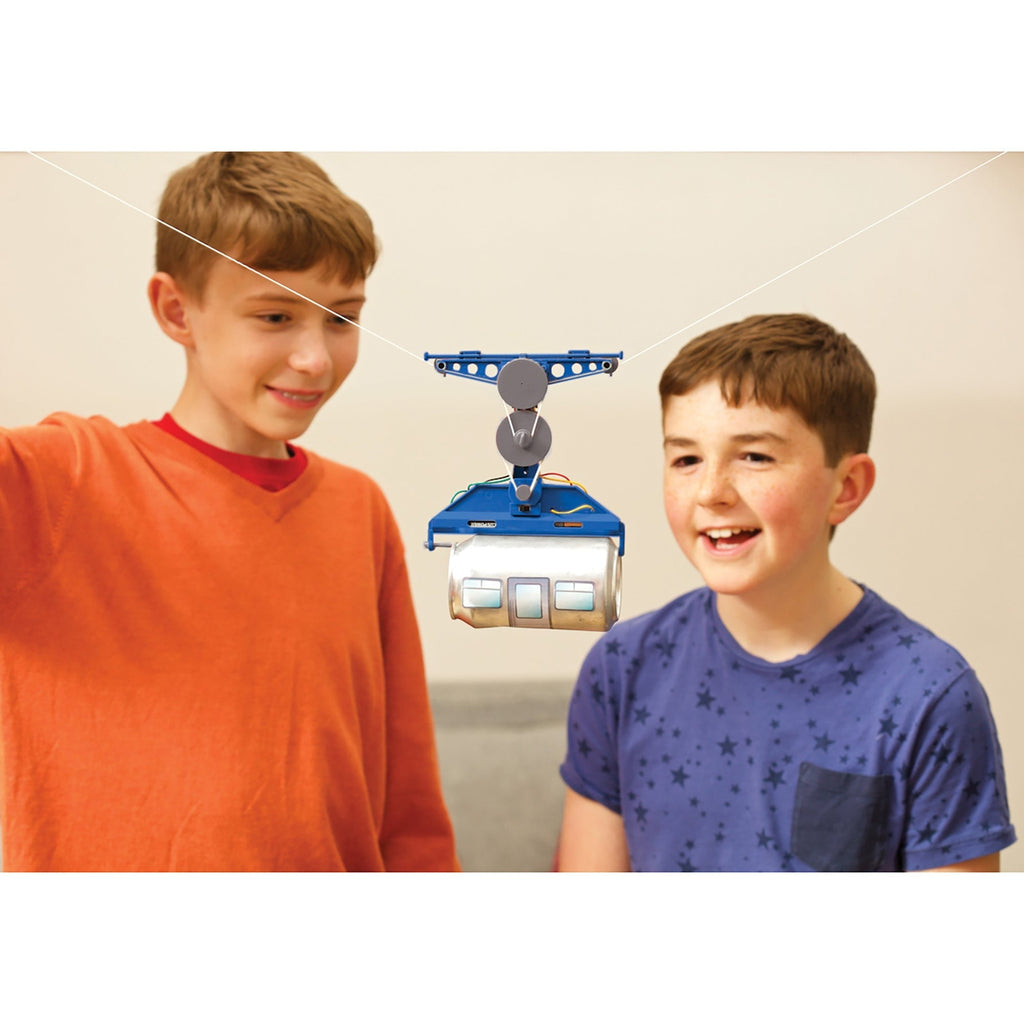 KidzRobotix Tin Can Cable Car Recycled Engineering Kit
