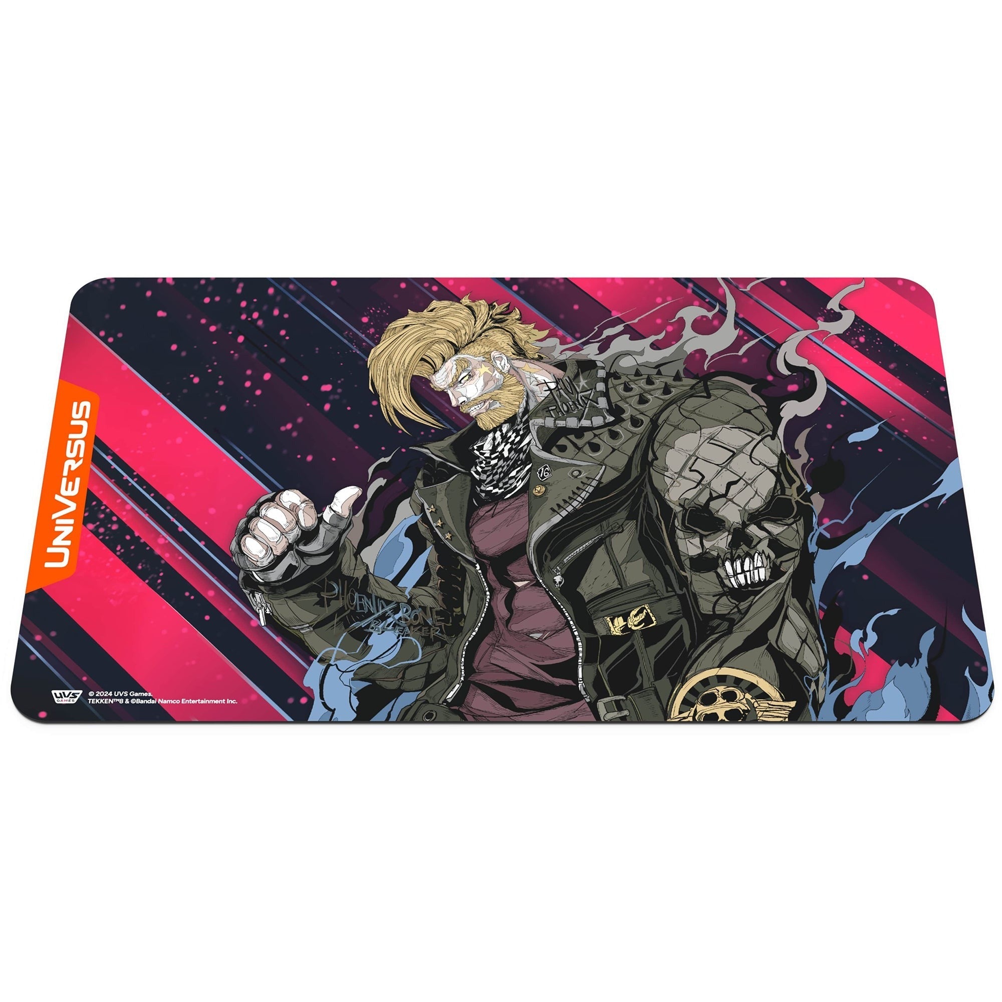 Tekken 8 Paul Character Playmat by UniVersus - Licensed Tabletop Gaming Mat
