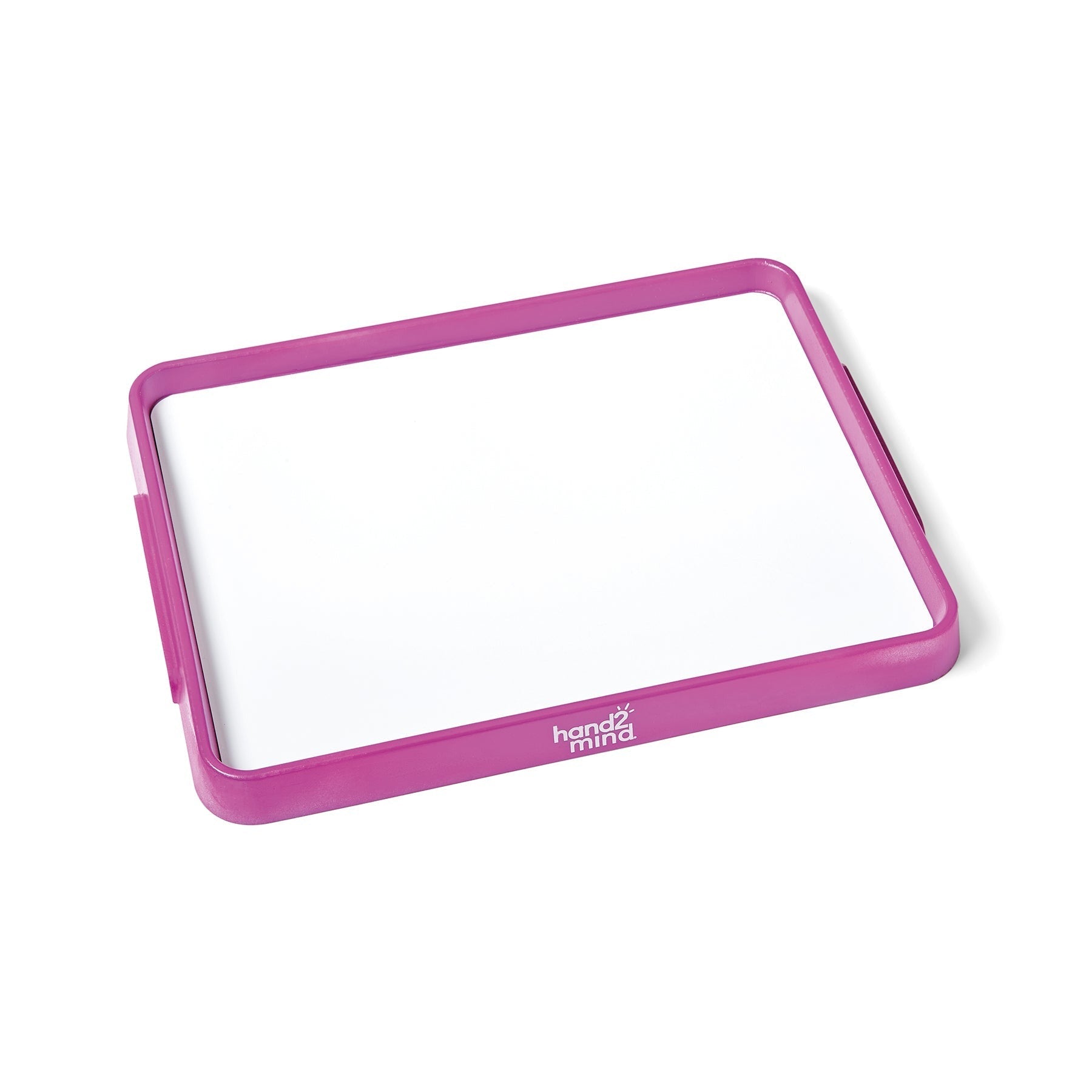 Hand2Mind Colorful Magnetic Dry-Erase Activity Trays - Rainbow Set of 6