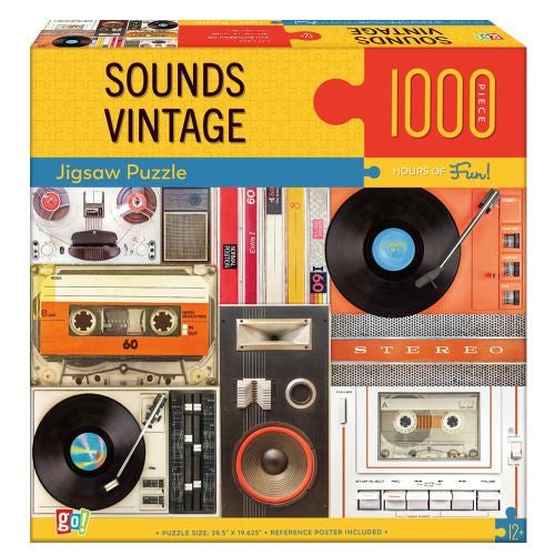 GC Retro Vinyl Record Jigsaw Puzzle - 1000 pc