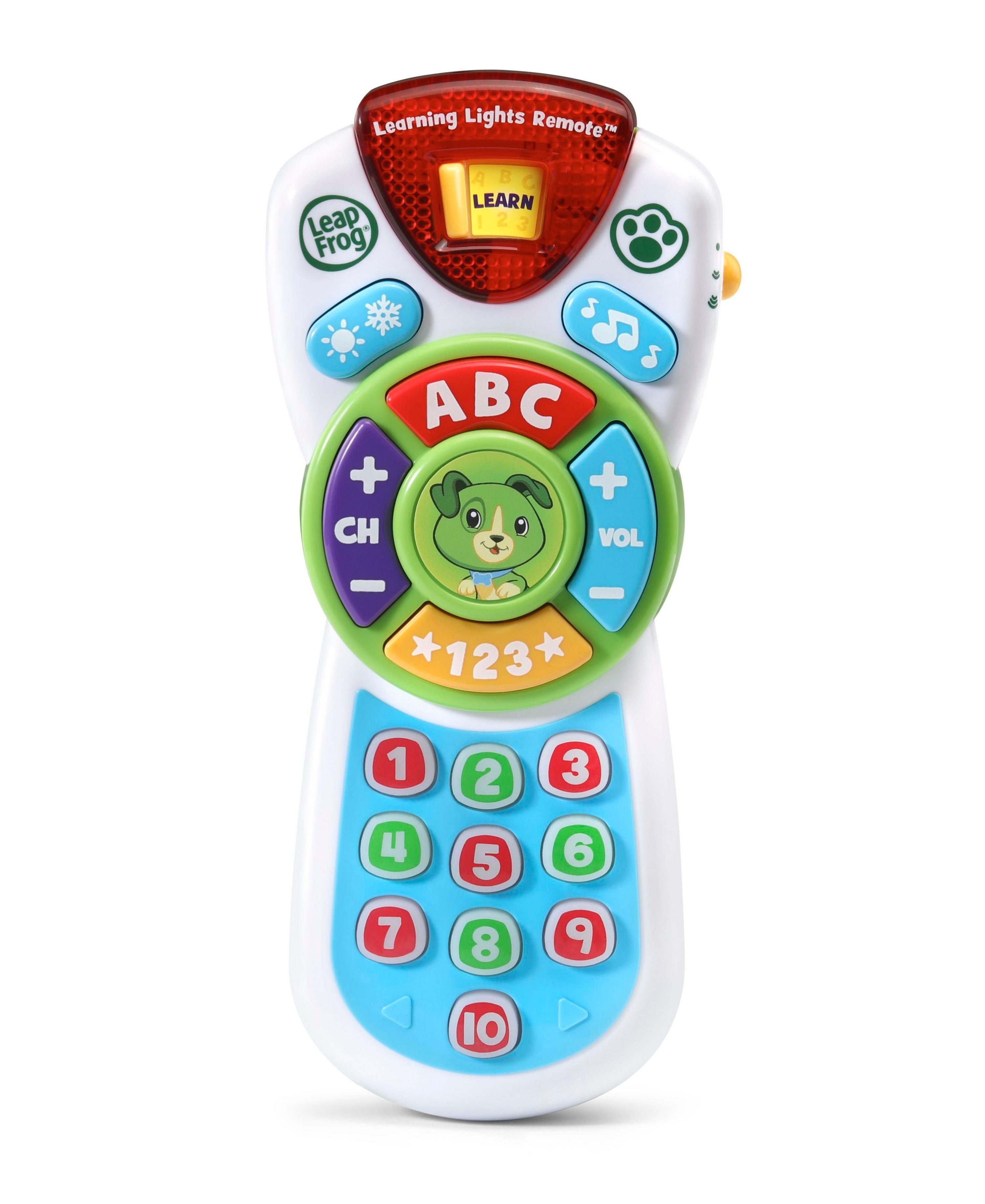 LeapFrog Scout's Learning Lights Remote Deluxe - Numbers, Letters & Spanish Learning Toy