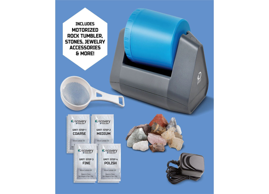 Discovery #MINDBLOWN Gemstone Polishing Science Kit