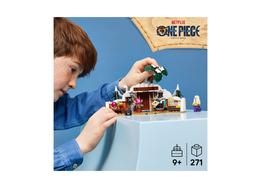 LEGO ONE PIECE Dr. Hiriluk's Hideout 271-Piece Building Set