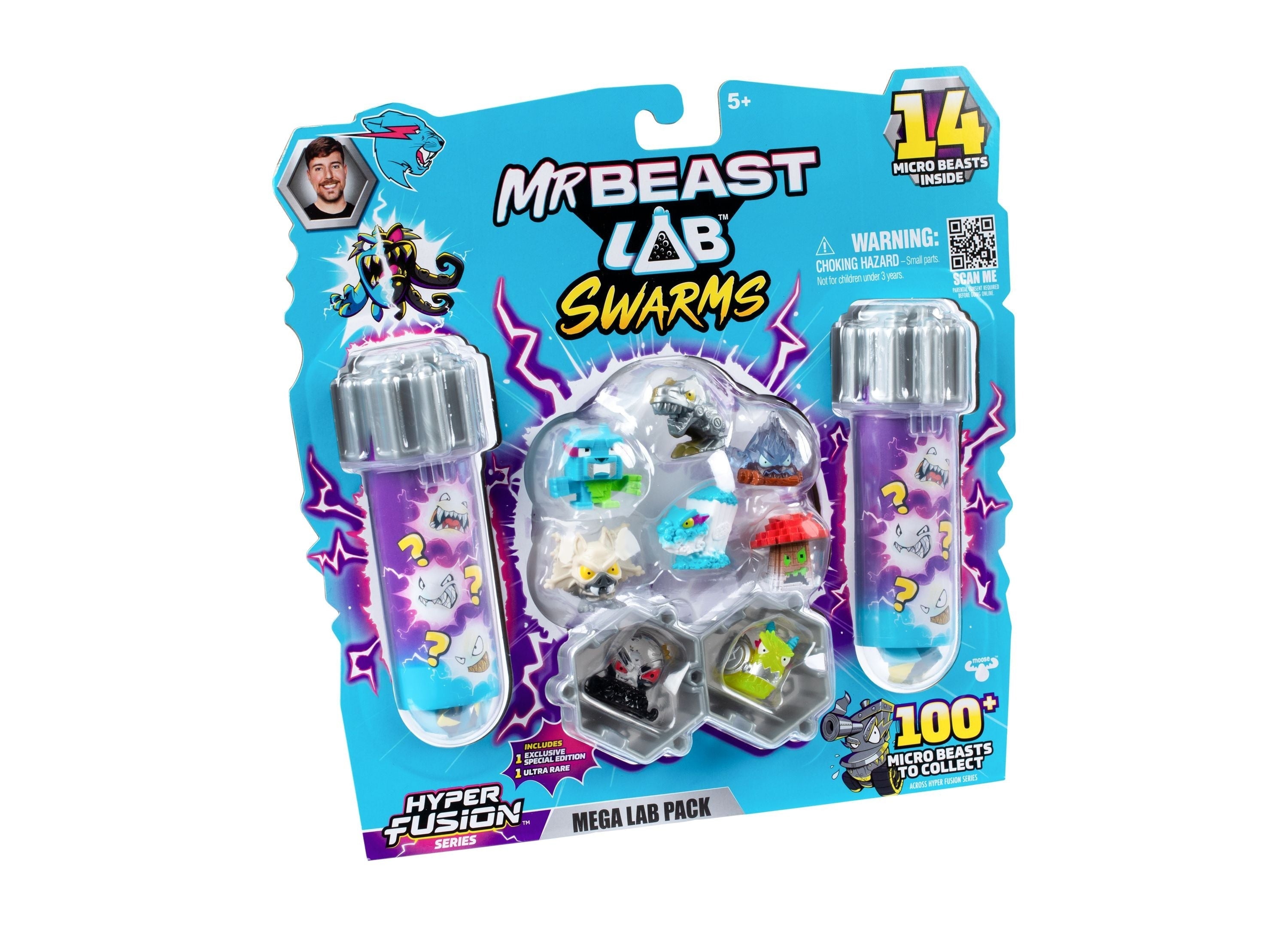 Mr Beast Lab Hyper Fusion Swarms 14-Pack Mega Lab S3 Collectibles