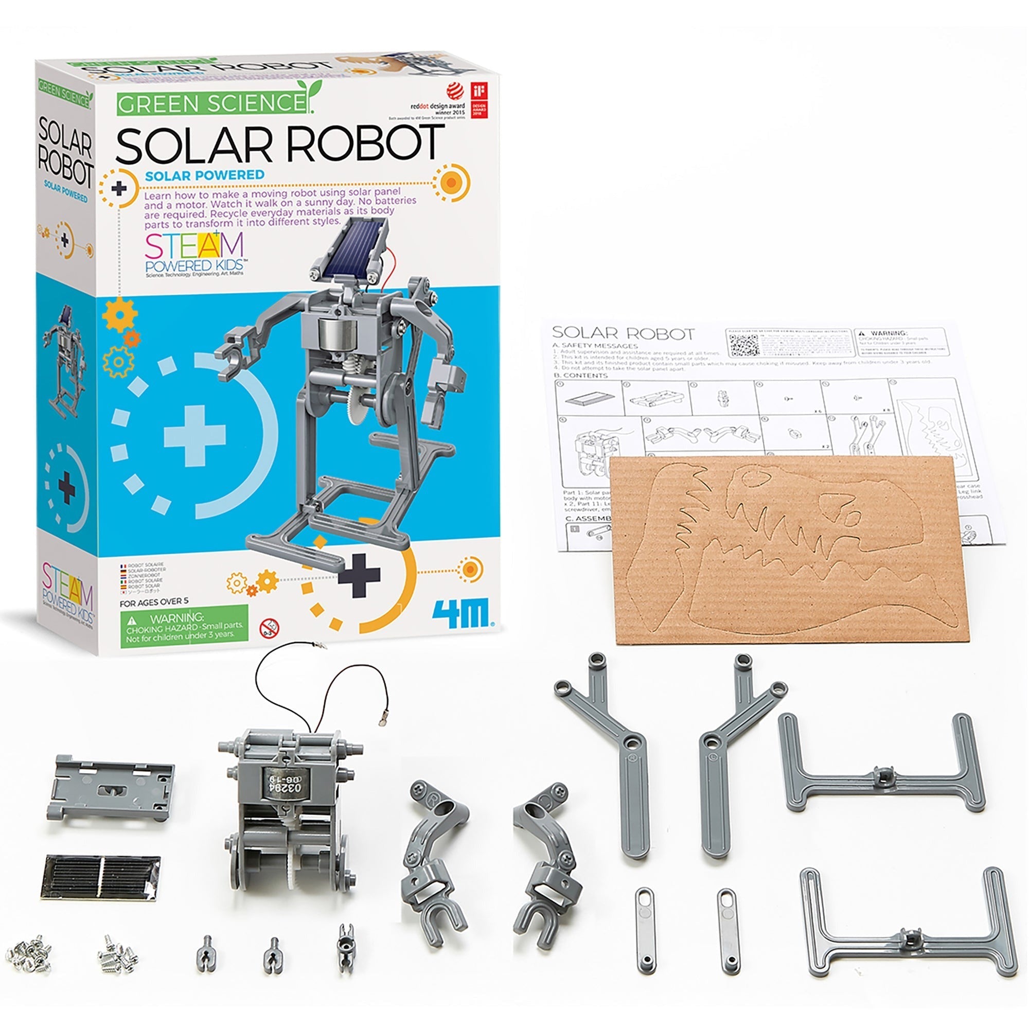 Green Science Solar Robot Building Kit