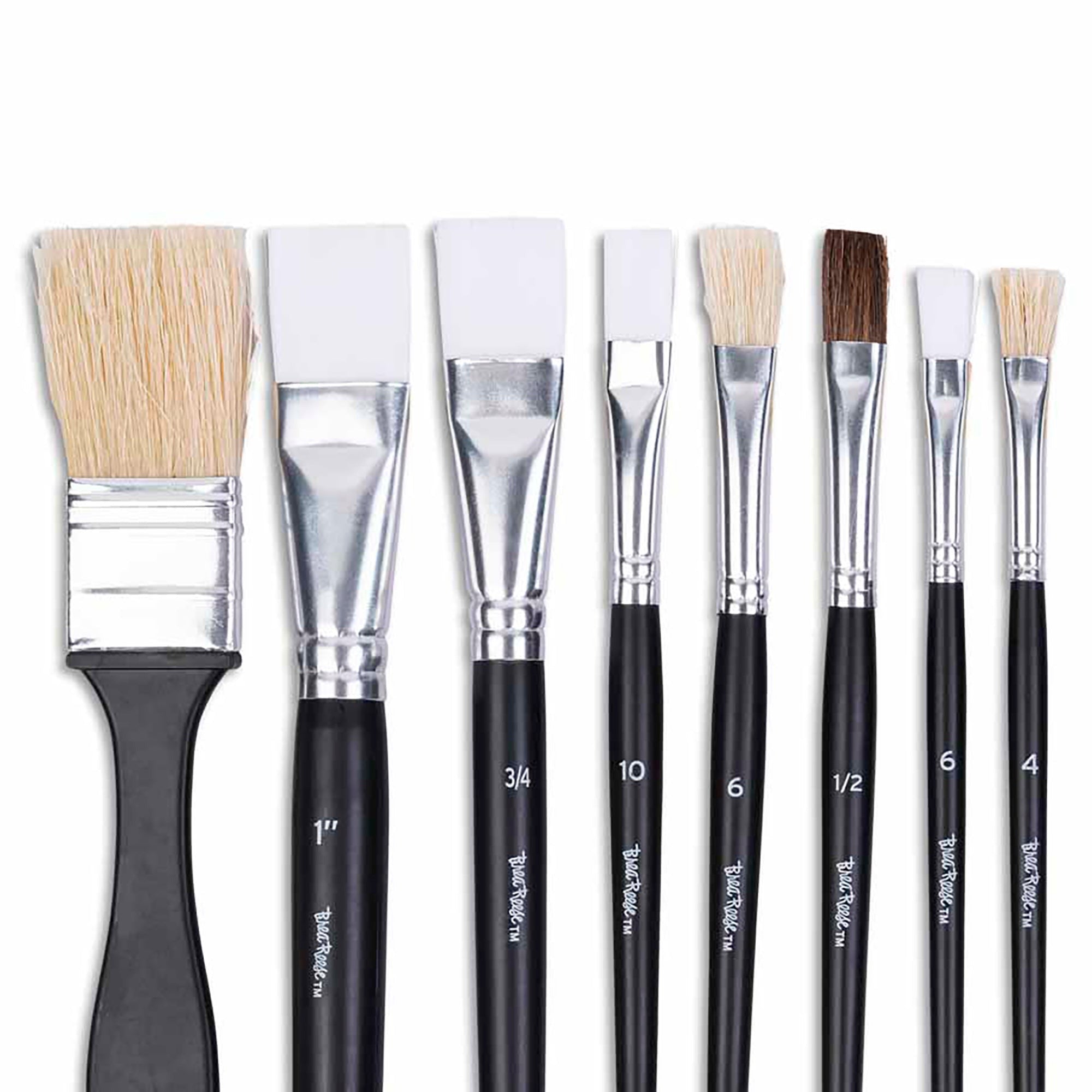Brea Reese 25-Piece Multi-Media Brush Set With Natural Boar Bristles