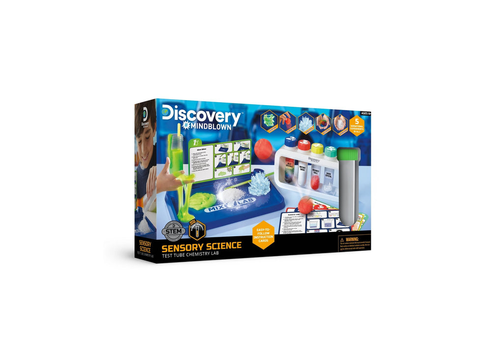 Discovery #MINDBLOWN Sensory Science Test Tube Chemistry Lab Set