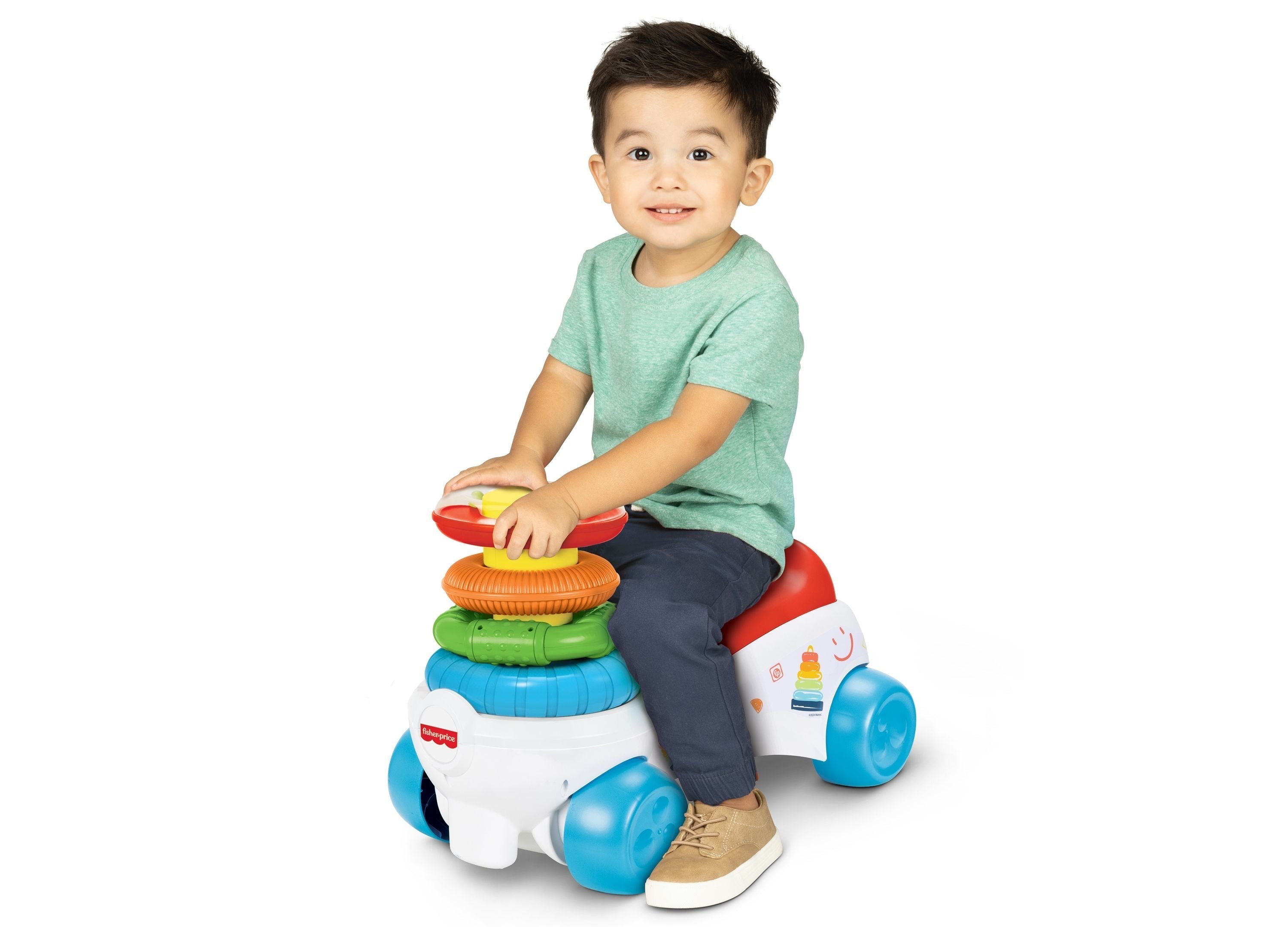 Fisher-Price Rock-A-Stack Ride-On Toy
