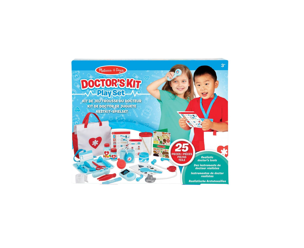 Melissa & Doug 25-Piece Get Well Doctor’s Kit Play Set