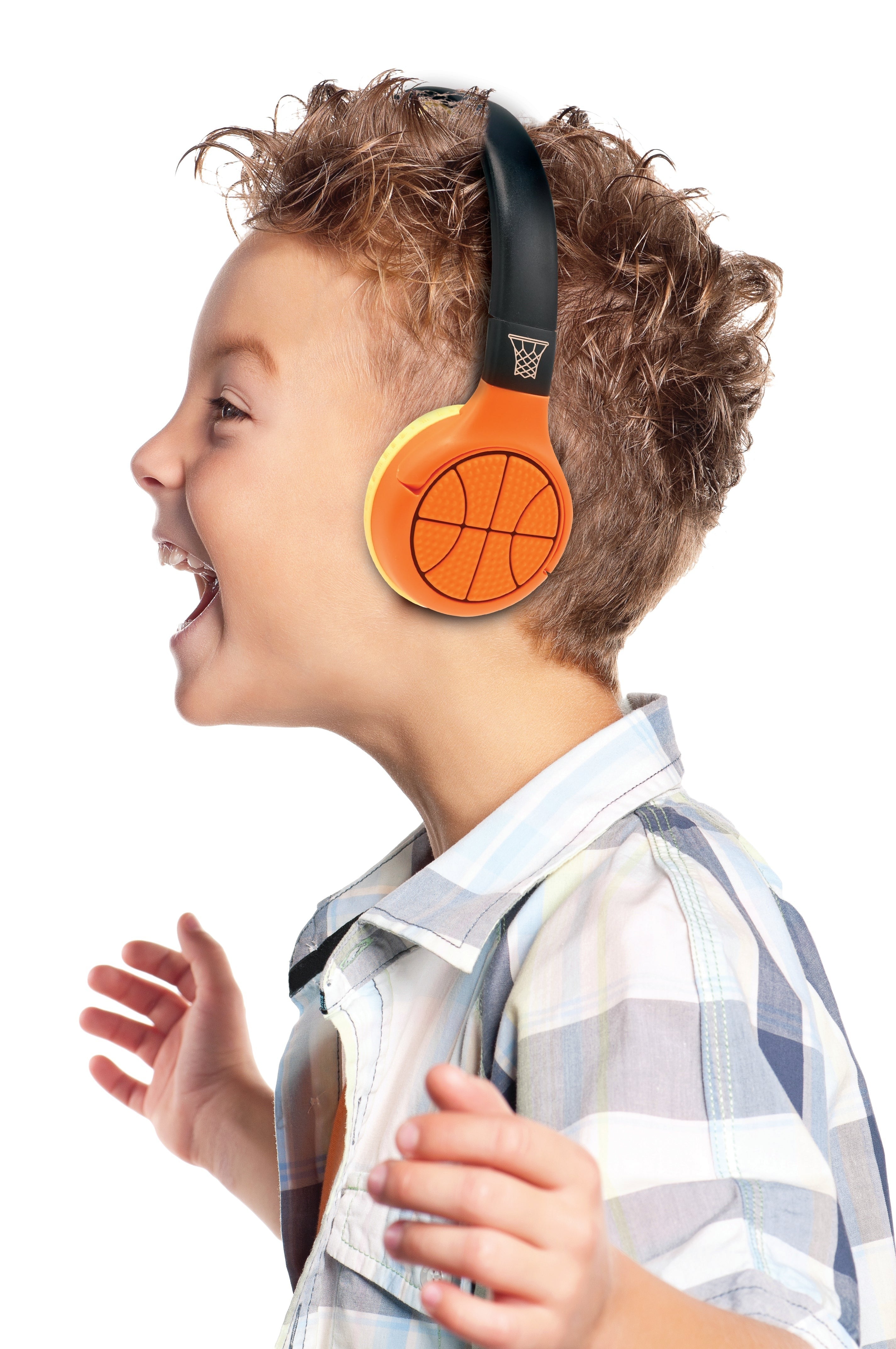 2 in 1 Bluetooth Foldable Basketball Design Headphones