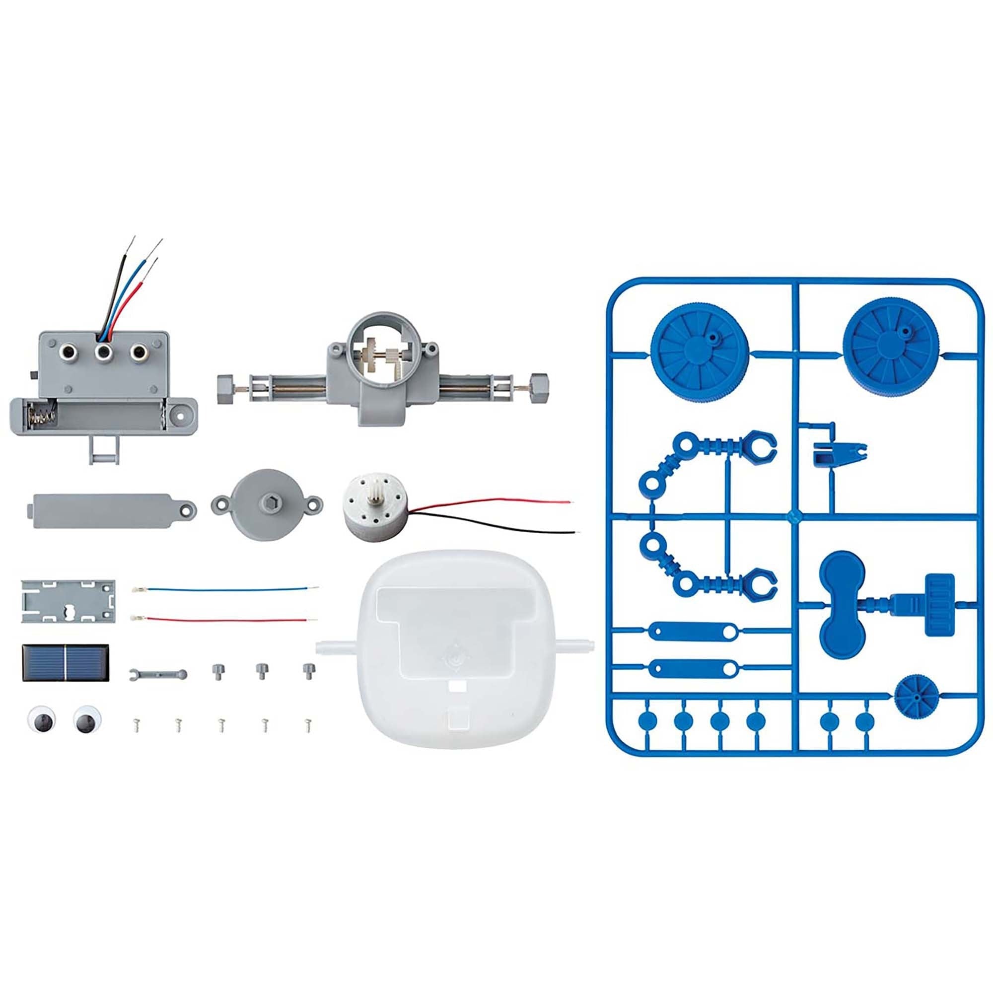 Green Science Rover Robot Solar-Powered Assembly Kit