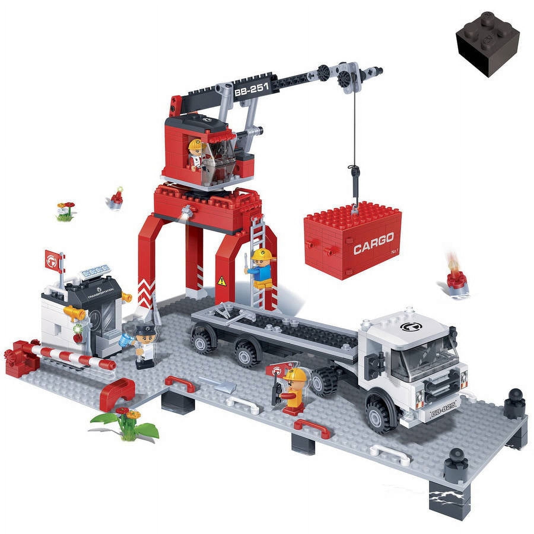 Banbao Cargo Loading Port Construction Set - 538 Pieces