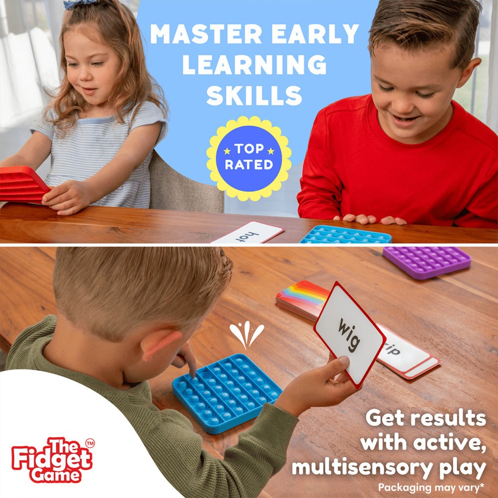 The Fidget Game Word Pop! Educational Bubble-Popping Game