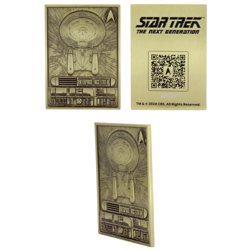 Exquisite Gaming Star Trek Digiplate Collector's Set - Metallic Collectible Cards