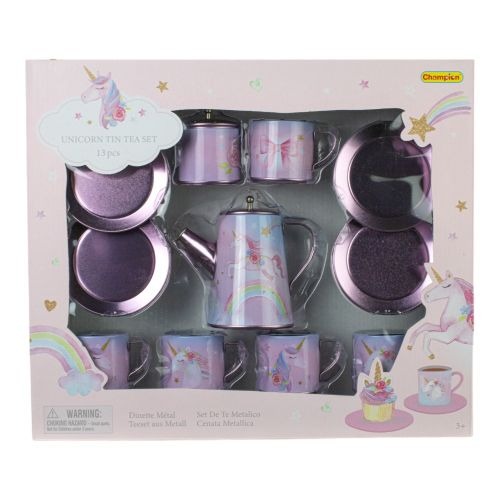 Unicorn 13pc Tin Tea Set BF