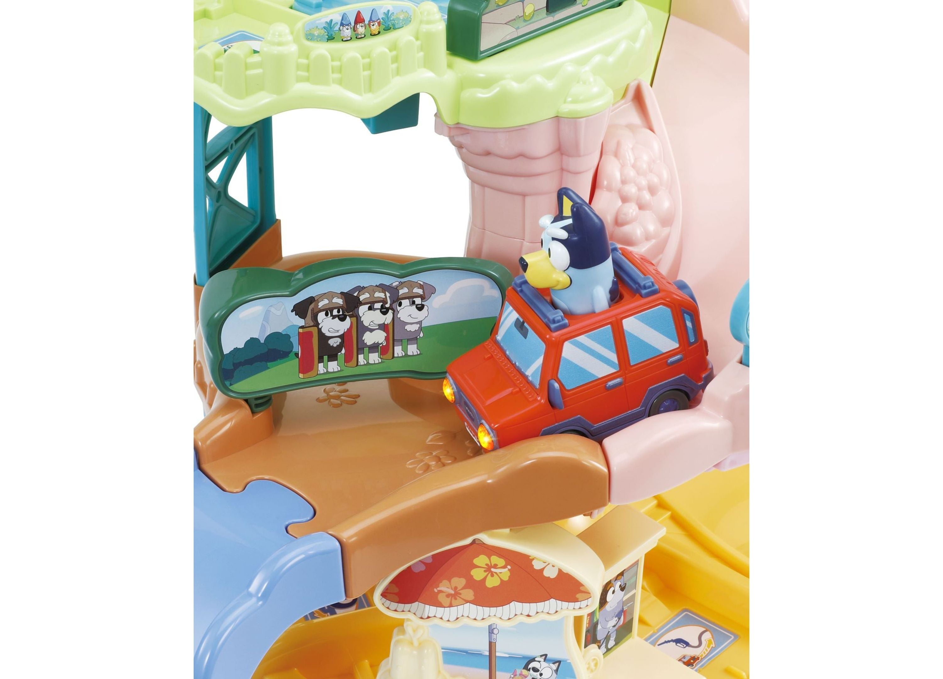 VTech Bluey Road Trip Interactive Playset - DJ Bluey Edition