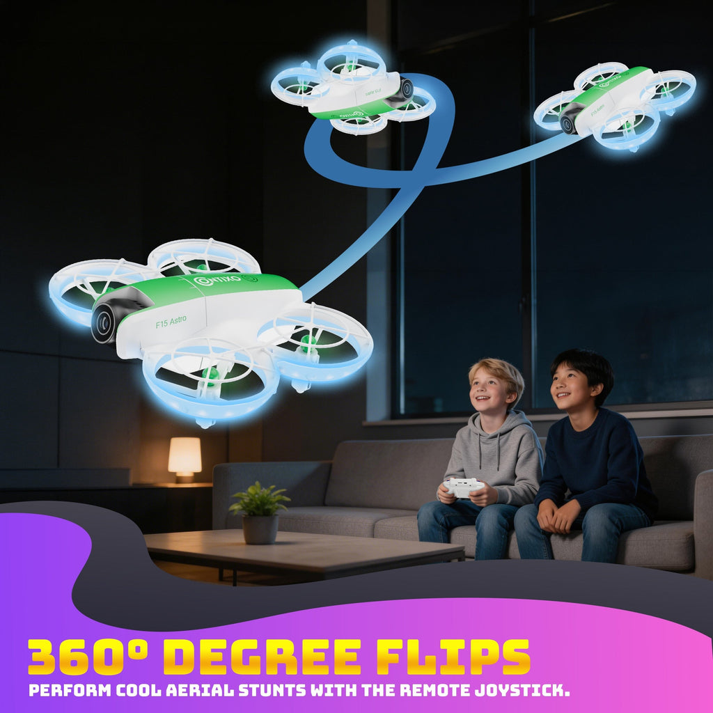 Contixo F15 Astro Mini Drone With 720P HD Camera And 2.4" Screen Remote For Kids & Adults