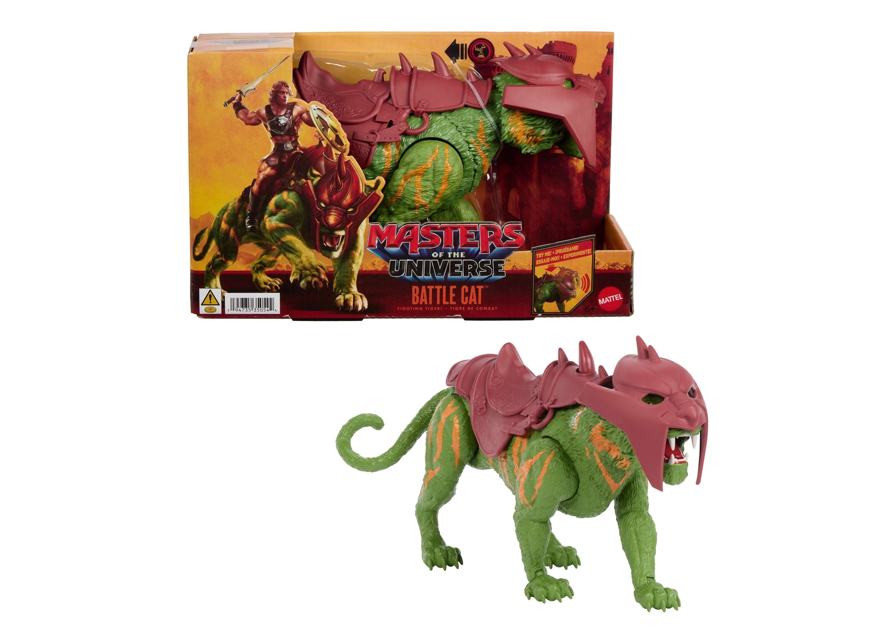 Masters Of The Universe Movie Battle Cat 11-Inch Creature Figure With Chomp & Roar