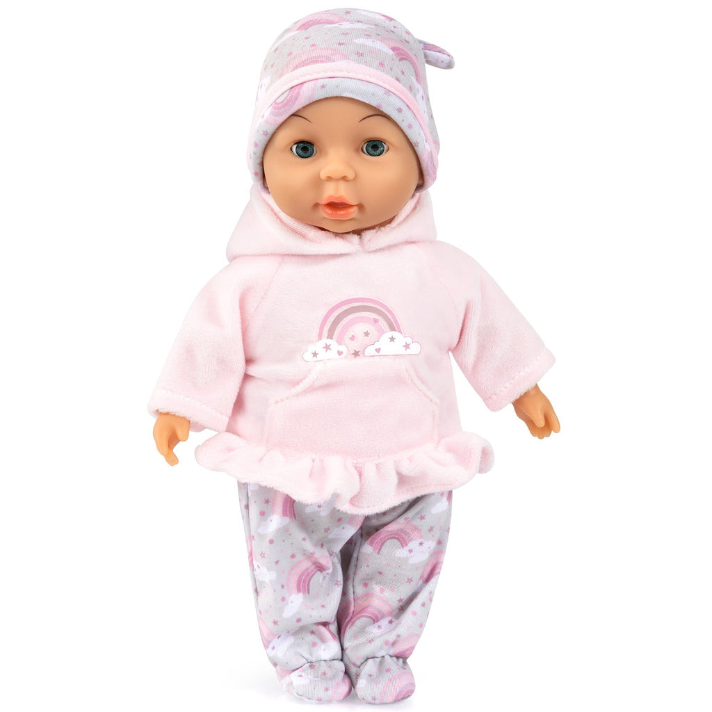 Baby Doll 11-Inch Soft Body With Pink Rainbow Outfit