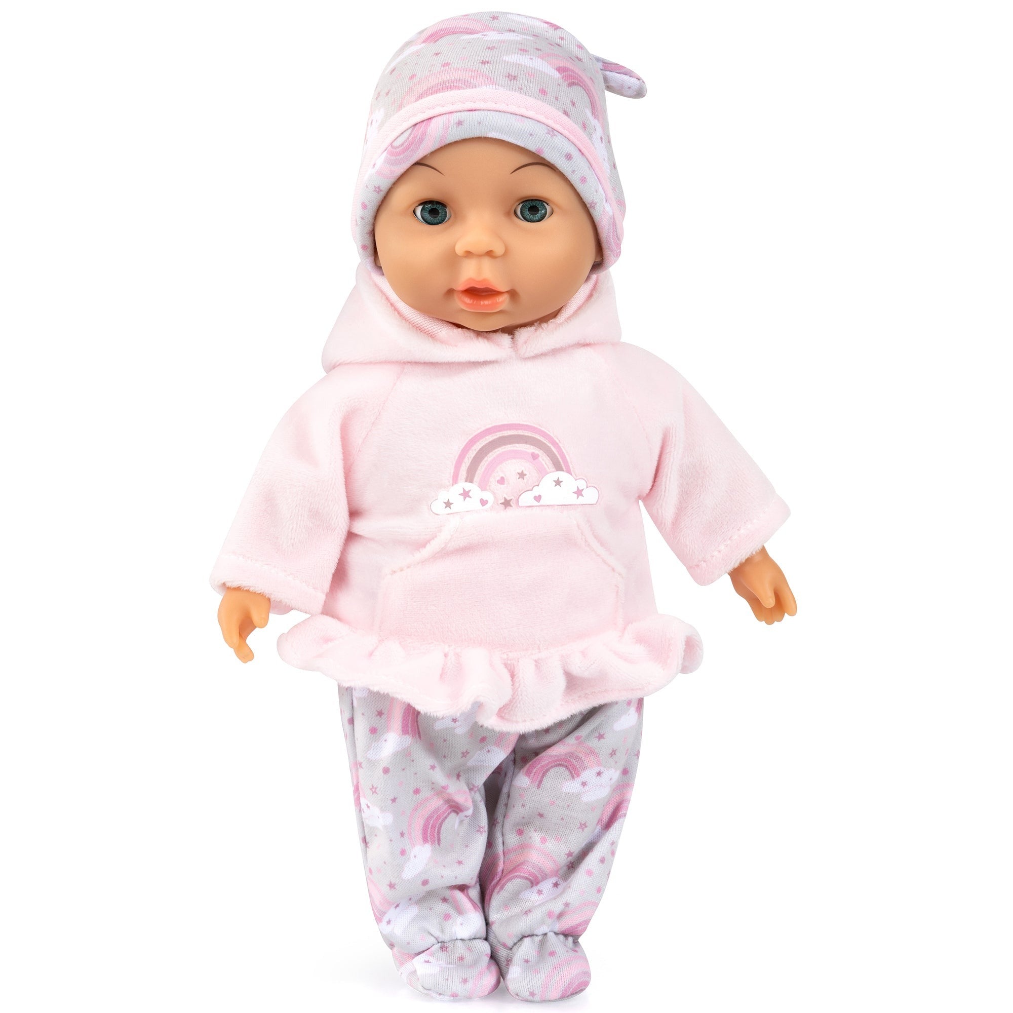 Baby Doll 11-Inch Soft Body With Pink Rainbow Outfit