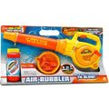 Air Bubbler Battery-Operated Bubble Blower With Interchangeable Wands